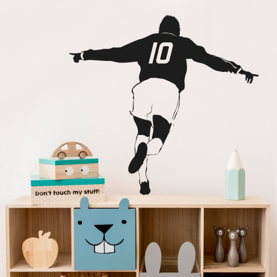 Sticker Mural - Footballeur