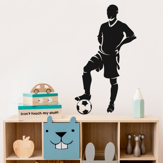 Sticker Mural - Footballeur