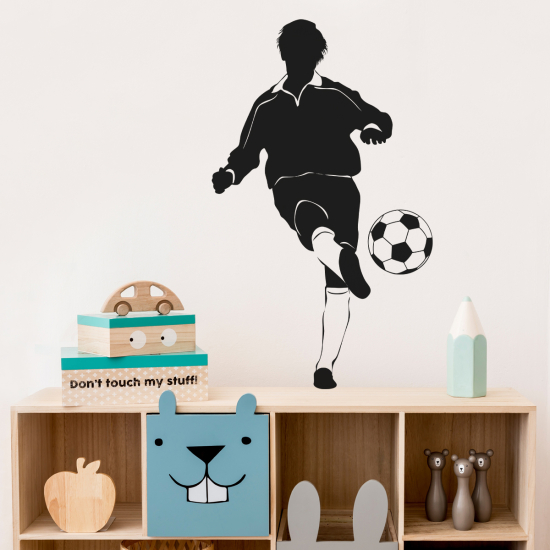 Sticker Mural - Footballeur