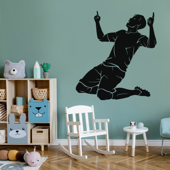 Sticker Mural - Footballeur