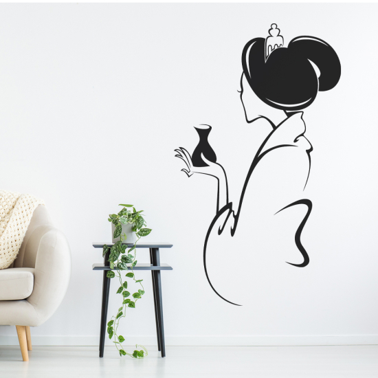 Sticker Mural - Geisha