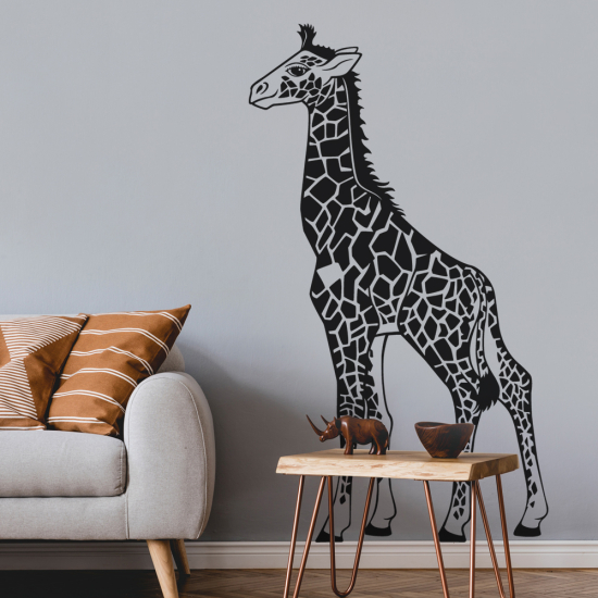 Sticker Mural - Girafe