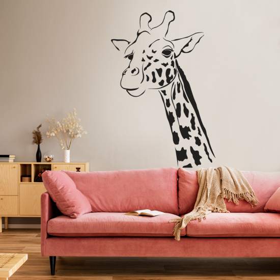 Sticker Mural - Girafe