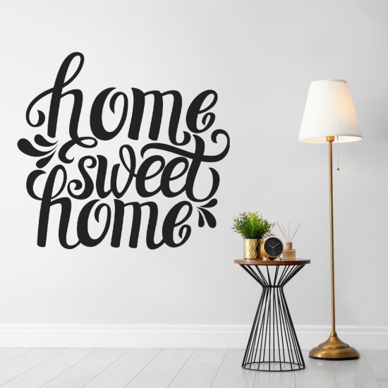 Sticker Mural - Home Sweet Home