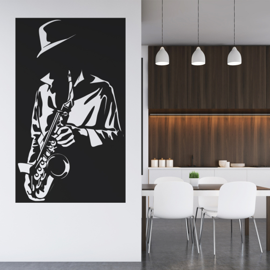 Sticker Mural - Jazzman