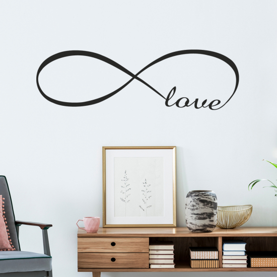 Sticker Mural - Love infini