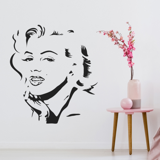 Sticker Mural - Marilyne Monroe