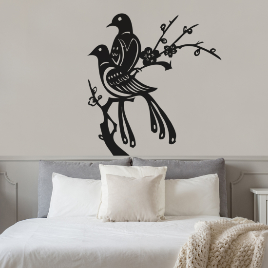 Sticker Mural - Oiseaux