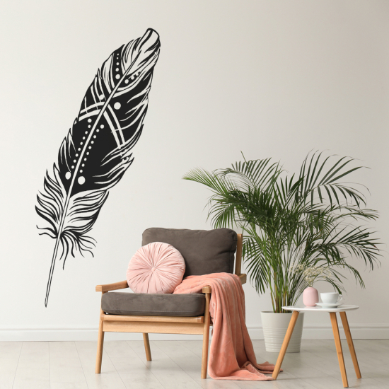 Sticker Mural - Plume