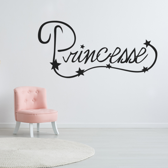 Sticker Mural - Princesse