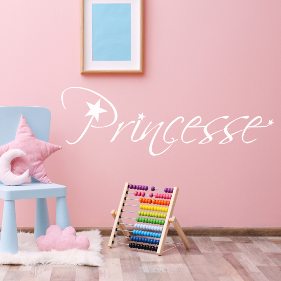 Sticker Mural - Princesse 