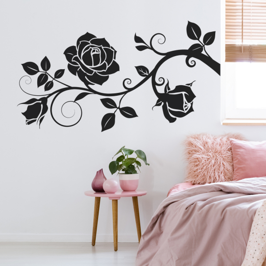 Sticker Mural - Rose