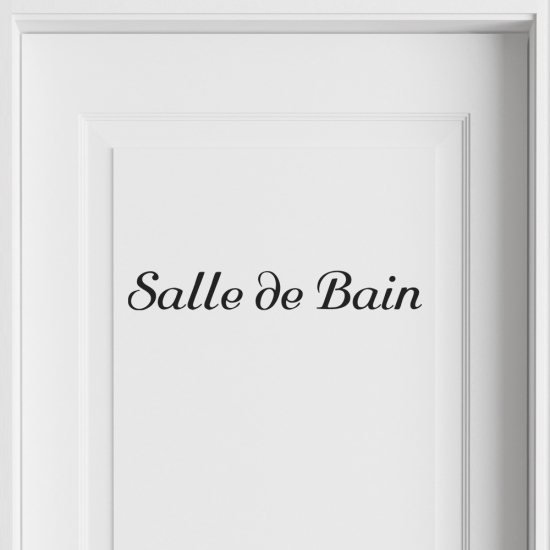 Sticker Mural - Salle de Bain