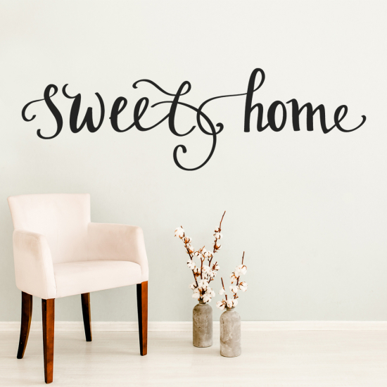 Sticker Mural - Sweet Home