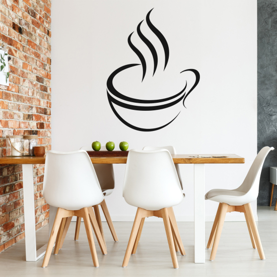 Sticker Mural - Tasse à café