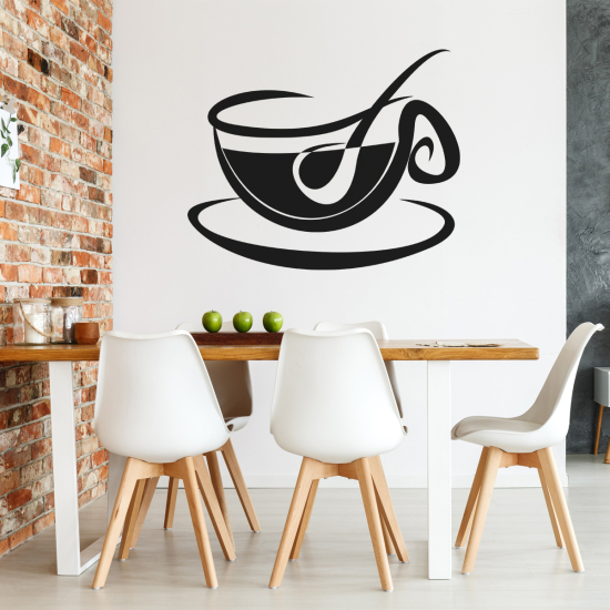 Sticker Mural - Tasse à café