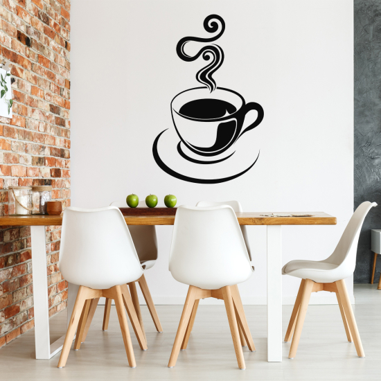 Sticker Mural - Tasse à café