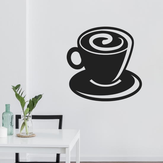 Sticker Mural - Tasse à café