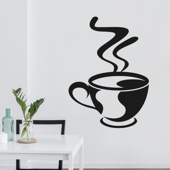 Sticker Mural - Tasse à café