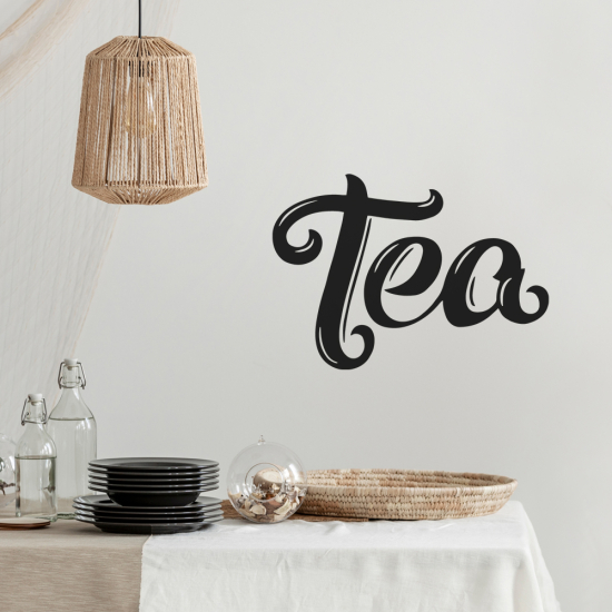 Sticker Mural - Tea