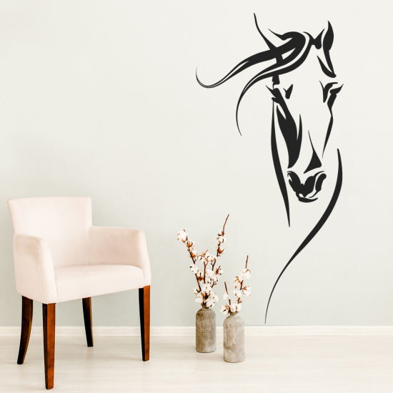 Sticker Mural - Tête de cheval