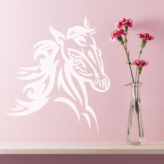 Sticker Mural - Tête de cheval