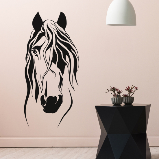 Sticker Mural - Tête de cheval