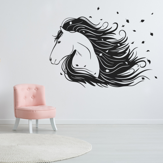 Sticker Mural - Tête de cheval