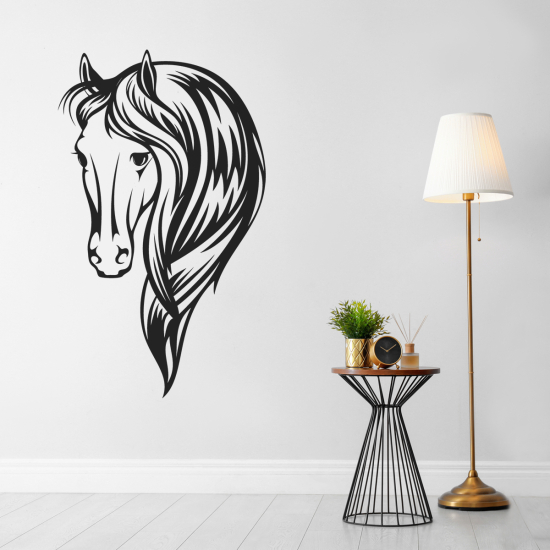 Sticker Mural - Tête de cheval