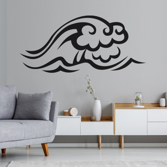 Sticker Mural - Vagues