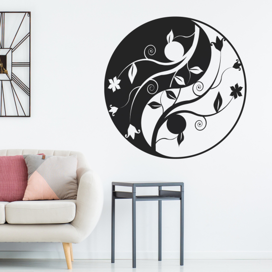 Sticker Mural - Yin Yang