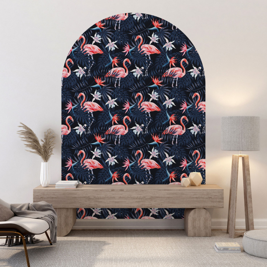 Stickers Arche - Flamants roses