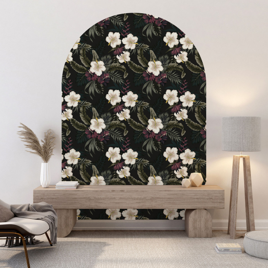 Stickers Arche - Motif floral