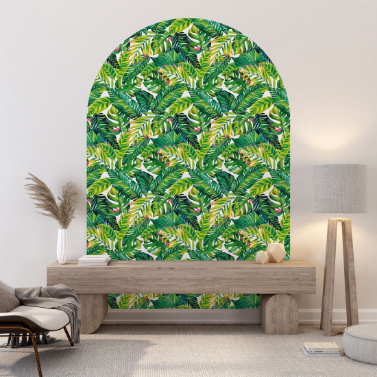 Stickers Arche - Motif tropical