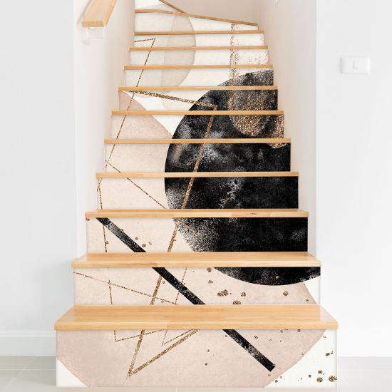 Stickers contremarches escalier - Design