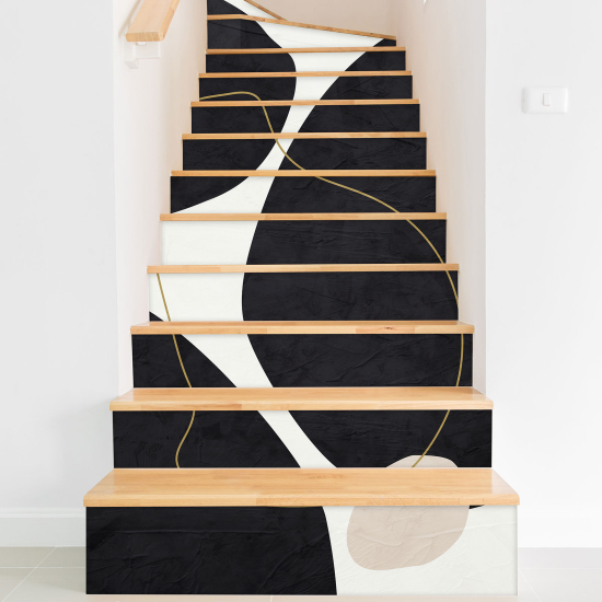 Stickers contremarches escalier - Design