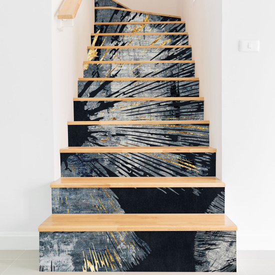 Stickers contremarches escalier - Design