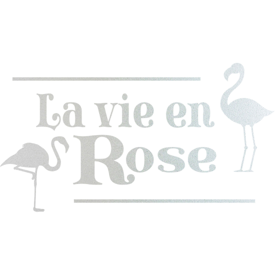 Stickers Dépoli - La vie en rose