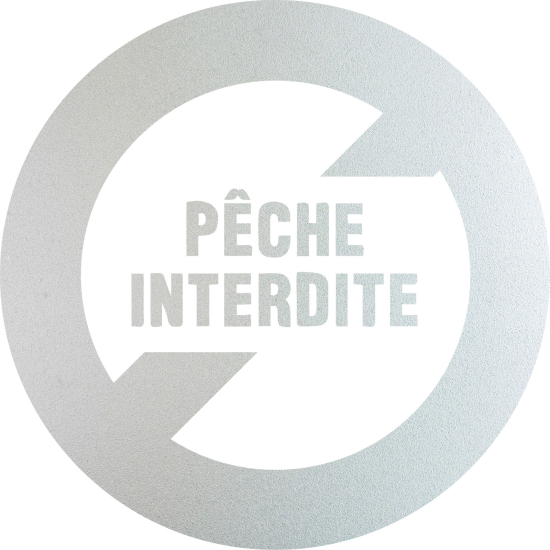 Stickers Dépoli - Pêche interdite