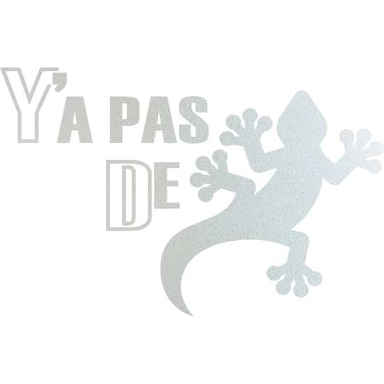 Stickers Dépoli - Y'a pas de lézard