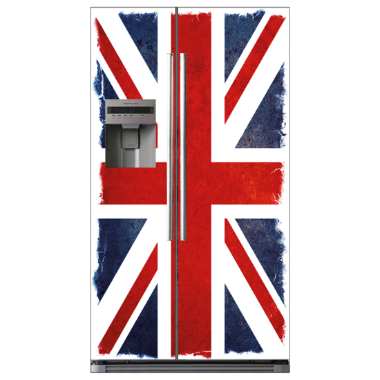 Stickers Frigo Américain - Drapeau UK