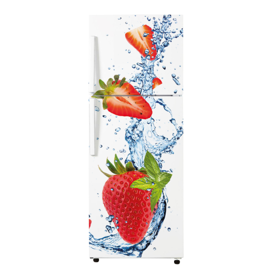 Stickers Frigo - Fraises