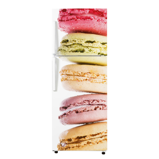 Stickers Frigo - Macarons