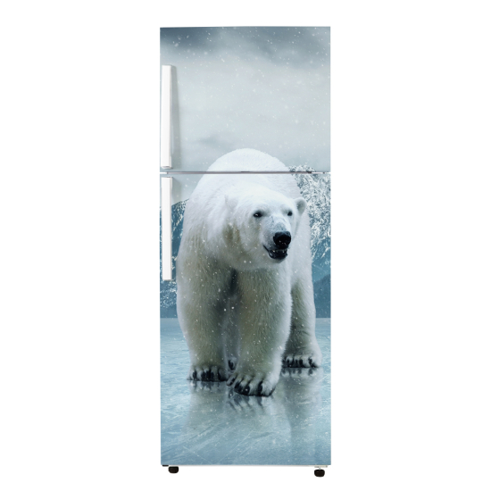 Stickers Frigo - Ours Polaire