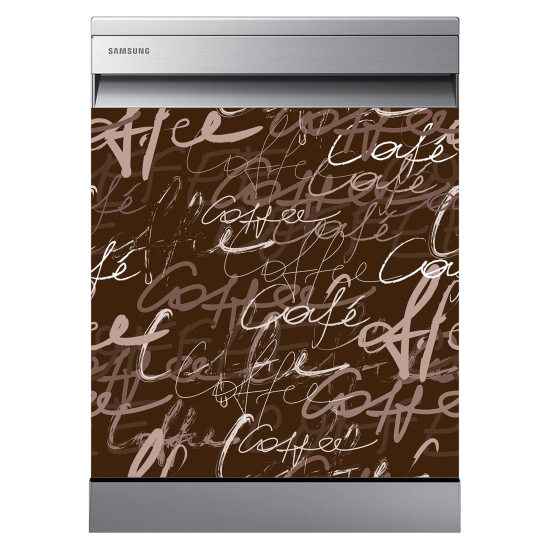 Stickers Lave vaisselle - Coffee