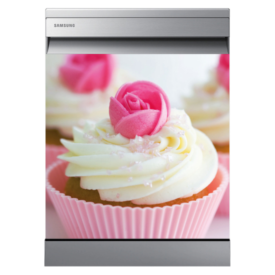 Stickers Lave vaisselle - Cup Cake