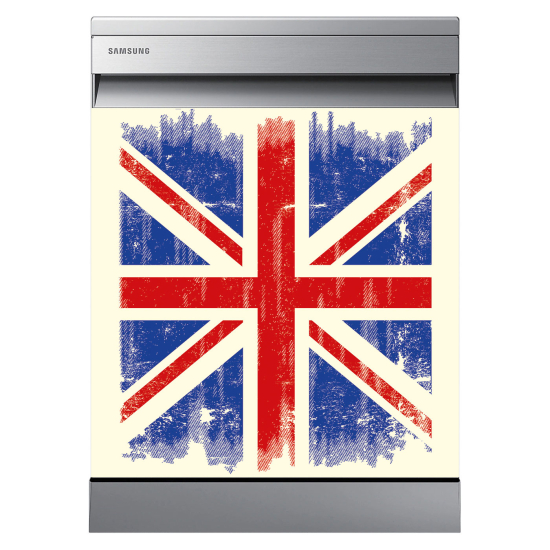 Stickers Lave vaisselle - Drapeau UK