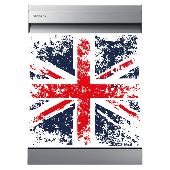 Stickers Lave vaisselle - Drapeau UK