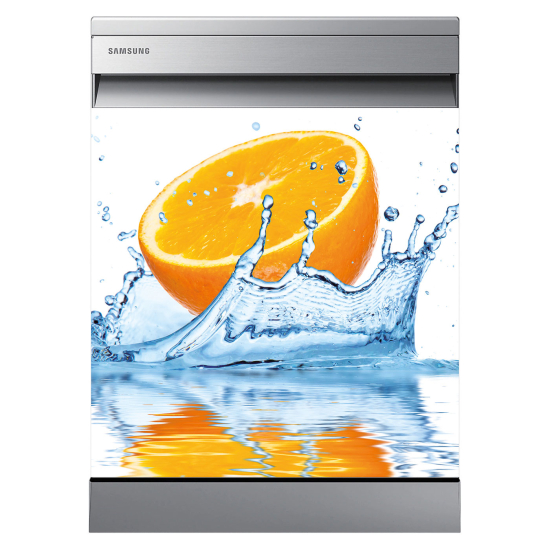 Stickers Lave vaisselle - Orange