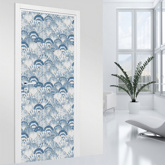 Stickers pour porte - Motif Oriental